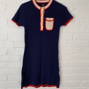 Priorities Navy Mini Dress